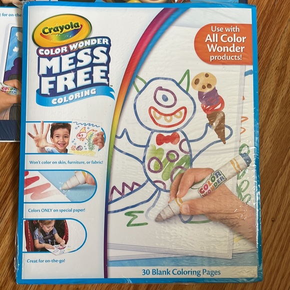 NEW color wonder books with markers - Picture 3 of 6